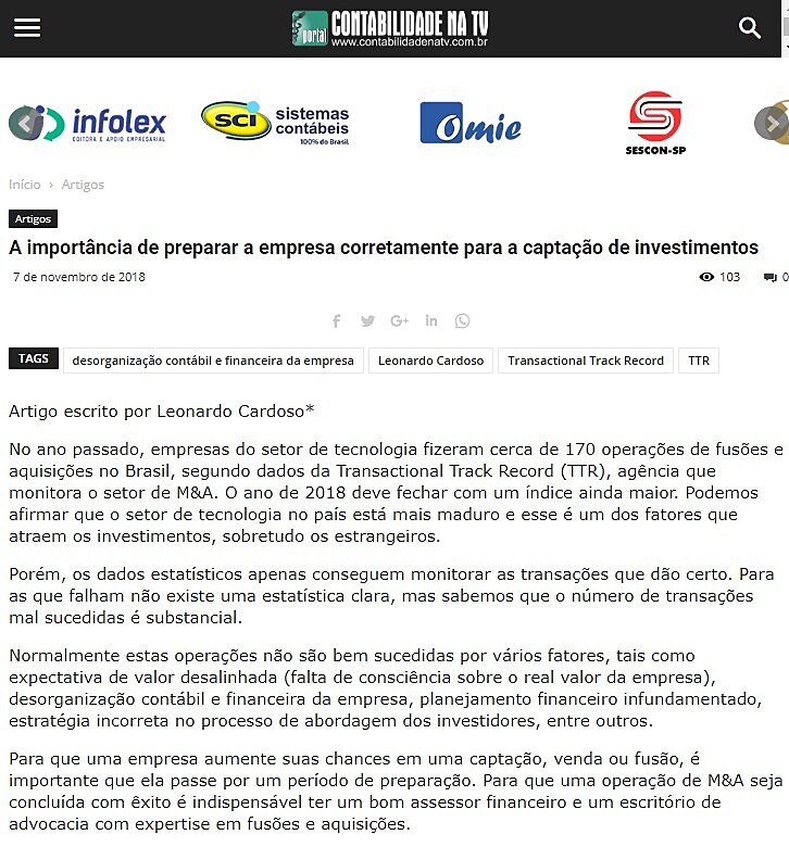 A importncia de preparar a empresa corretamente para a captao de investimentos